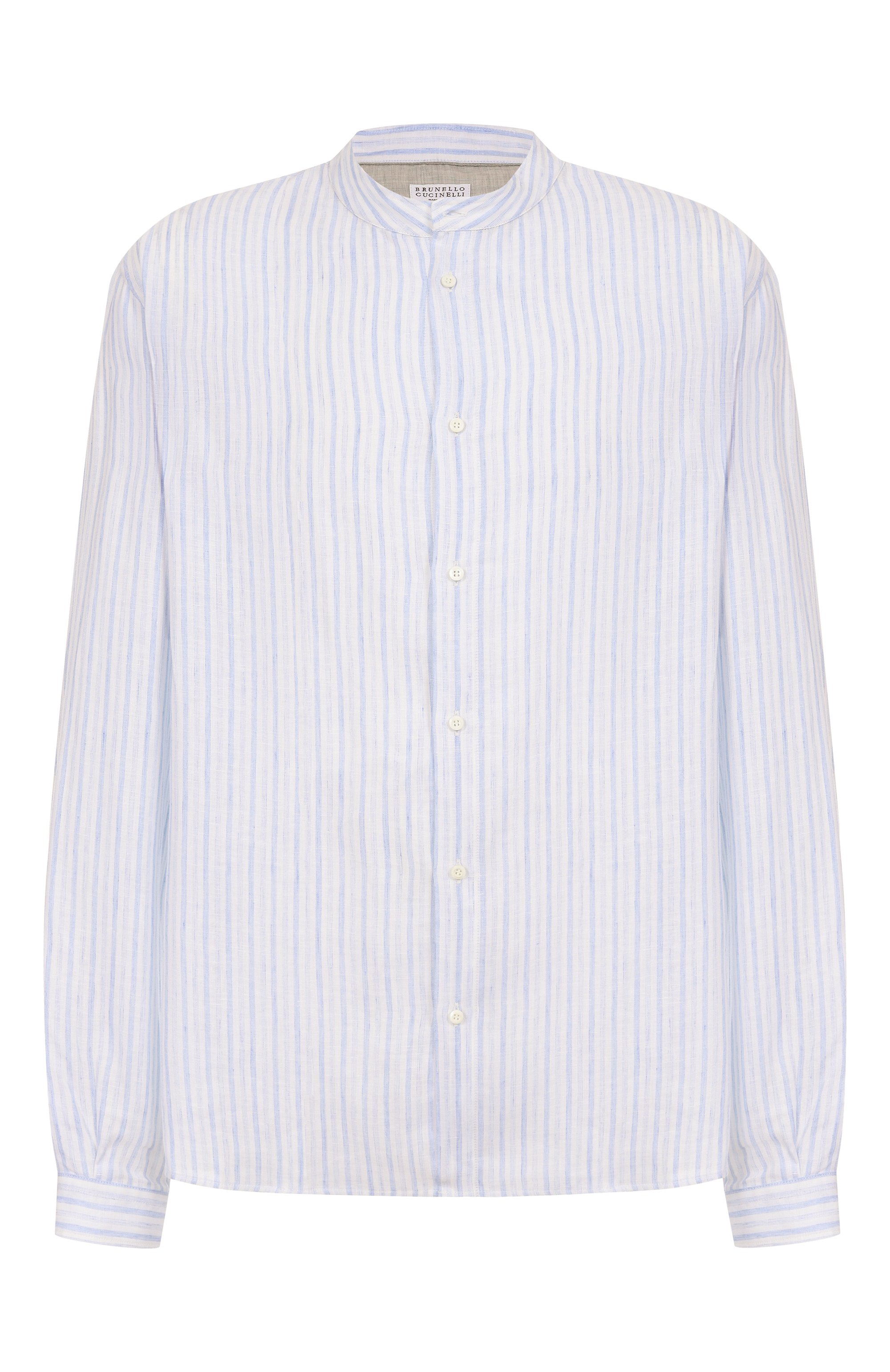 Льняная рубашка BRUNELLO CUCINELLI, арт. MM6850625, фото 1