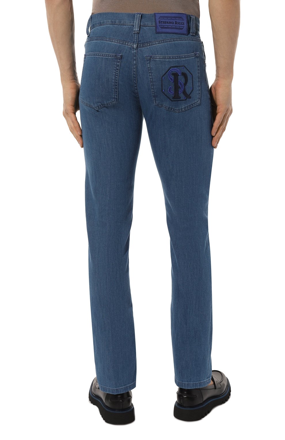 Джинсы STEFANO RICCI, арт. MFT32S3160/T143BL, фото 4