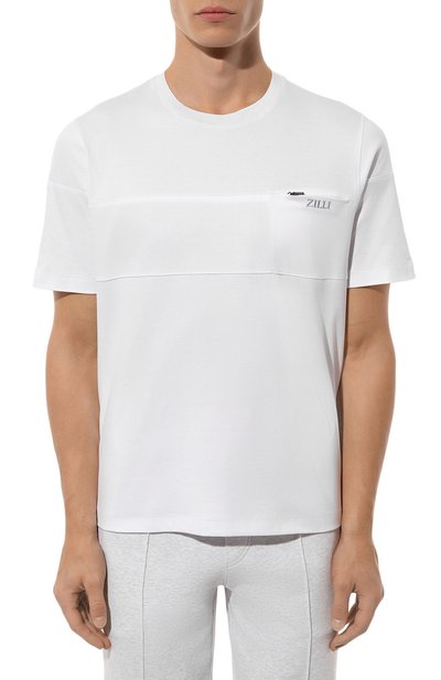 Хлопковая футболка ZILLI, арт. TSR001M0110VNPK00, фото 3