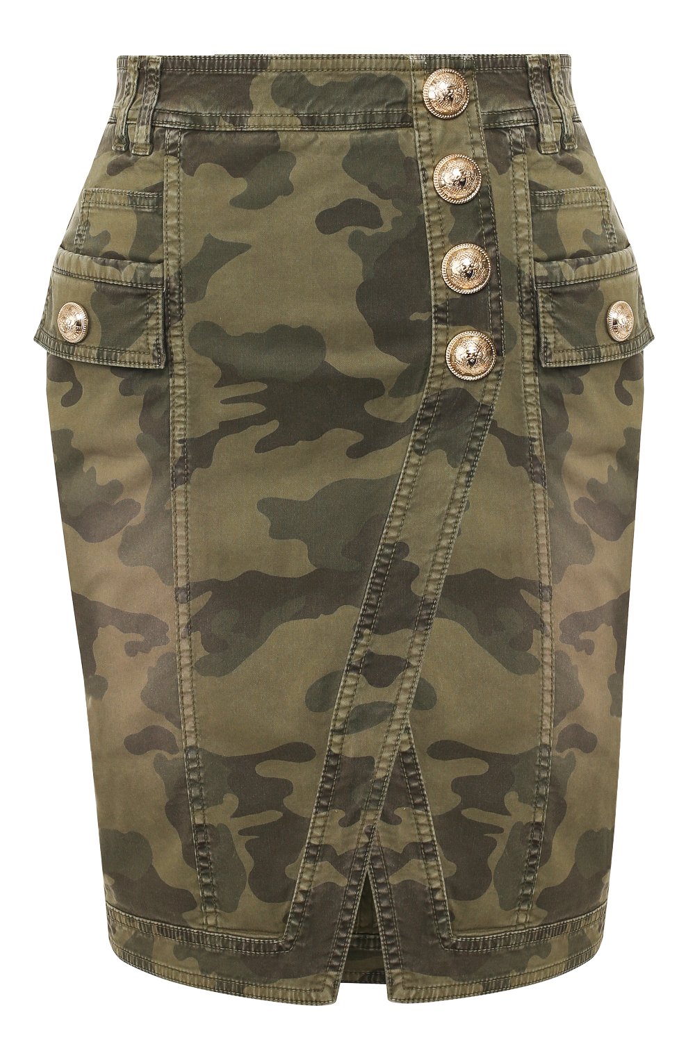 Джинсовая юбка BALMAIN, арт. TF14308/D015, фото 1