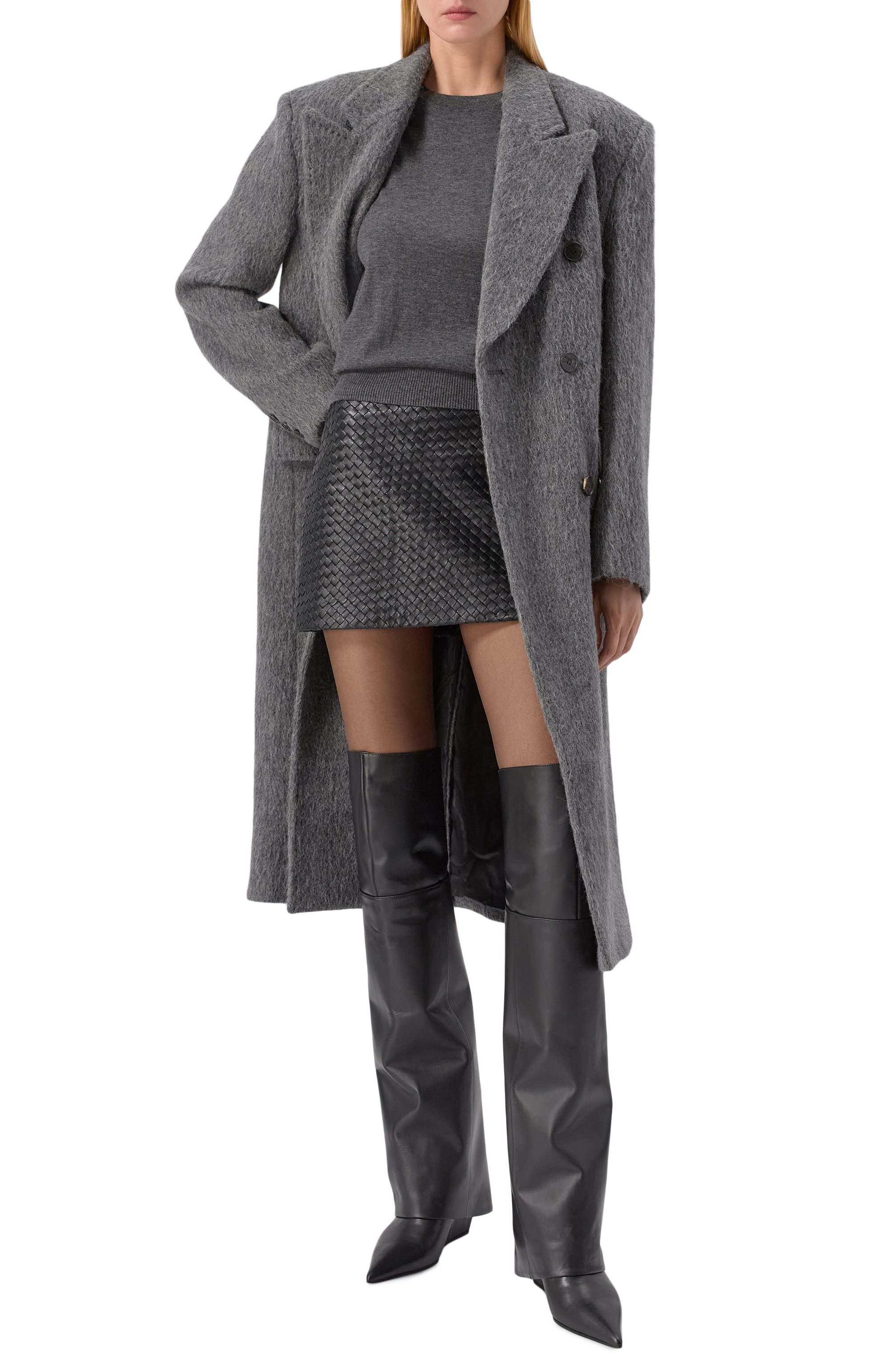 Кожаные ботфорты VIC MATIE, арт. 1H4204D_F16G050101, фото 3