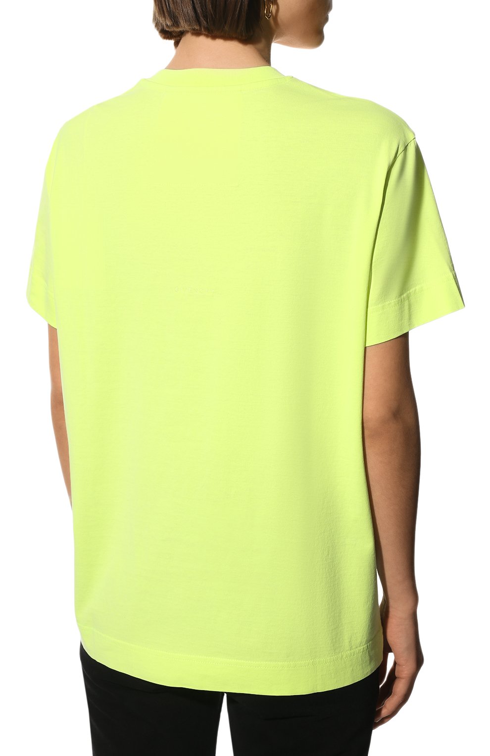 Хлопковая футболка GIVENCHY, арт. BW707Z3Z83, фото 4