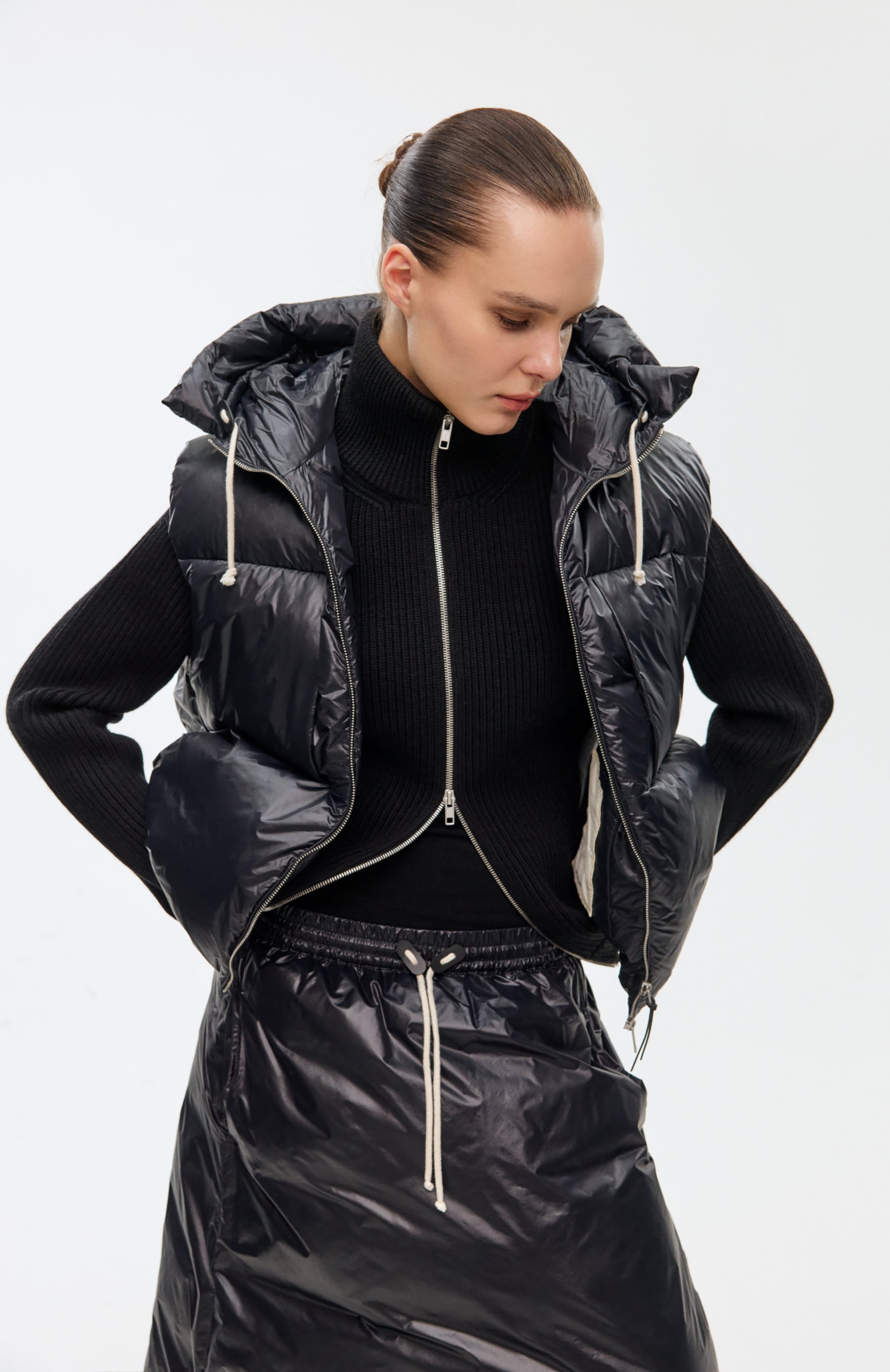 Пуховая юбка JIL SANDER, арт. J40AF0176/J70007, фото 6