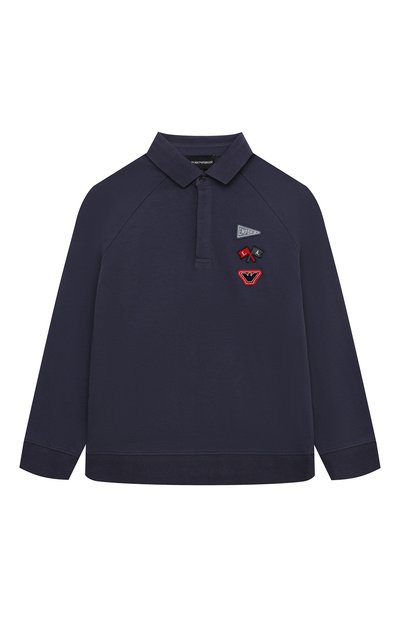 Хлопковое поло EMPORIO ARMANI, арт. 6D4FJ5/3J5VZ