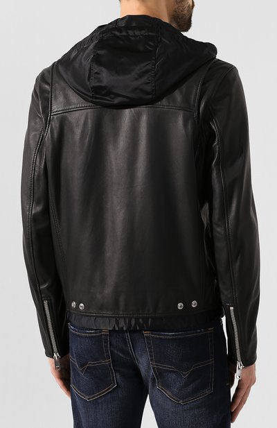 Кожаная куртка DIESEL, арт. 00SUDC/0JAUW, фото 4