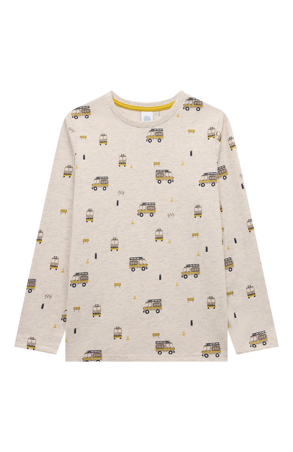 Хлопковая пижама SANETTA серого цвета по цене 6870 руб., арт. 233369, фото 2 Хлопковая пижама SANETTA, арт. 233369, фото 2