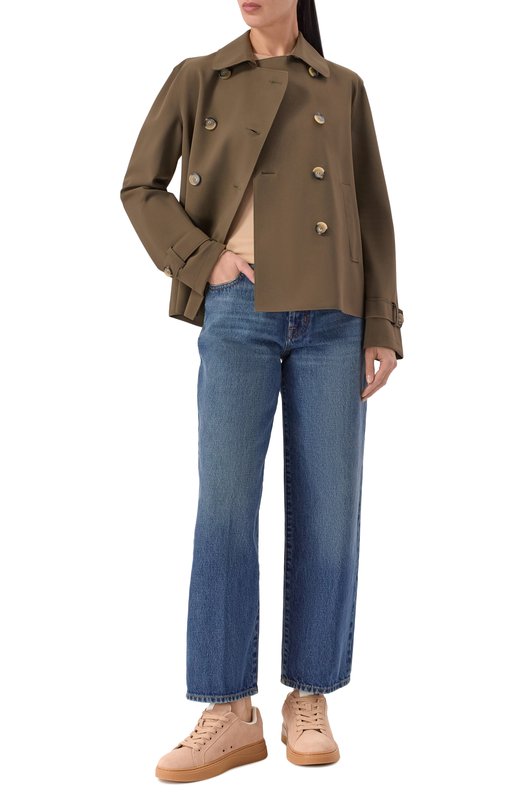 Замшевые кеды Lyzz HUGO 50557844 Бежевый  50557844 Фото 3