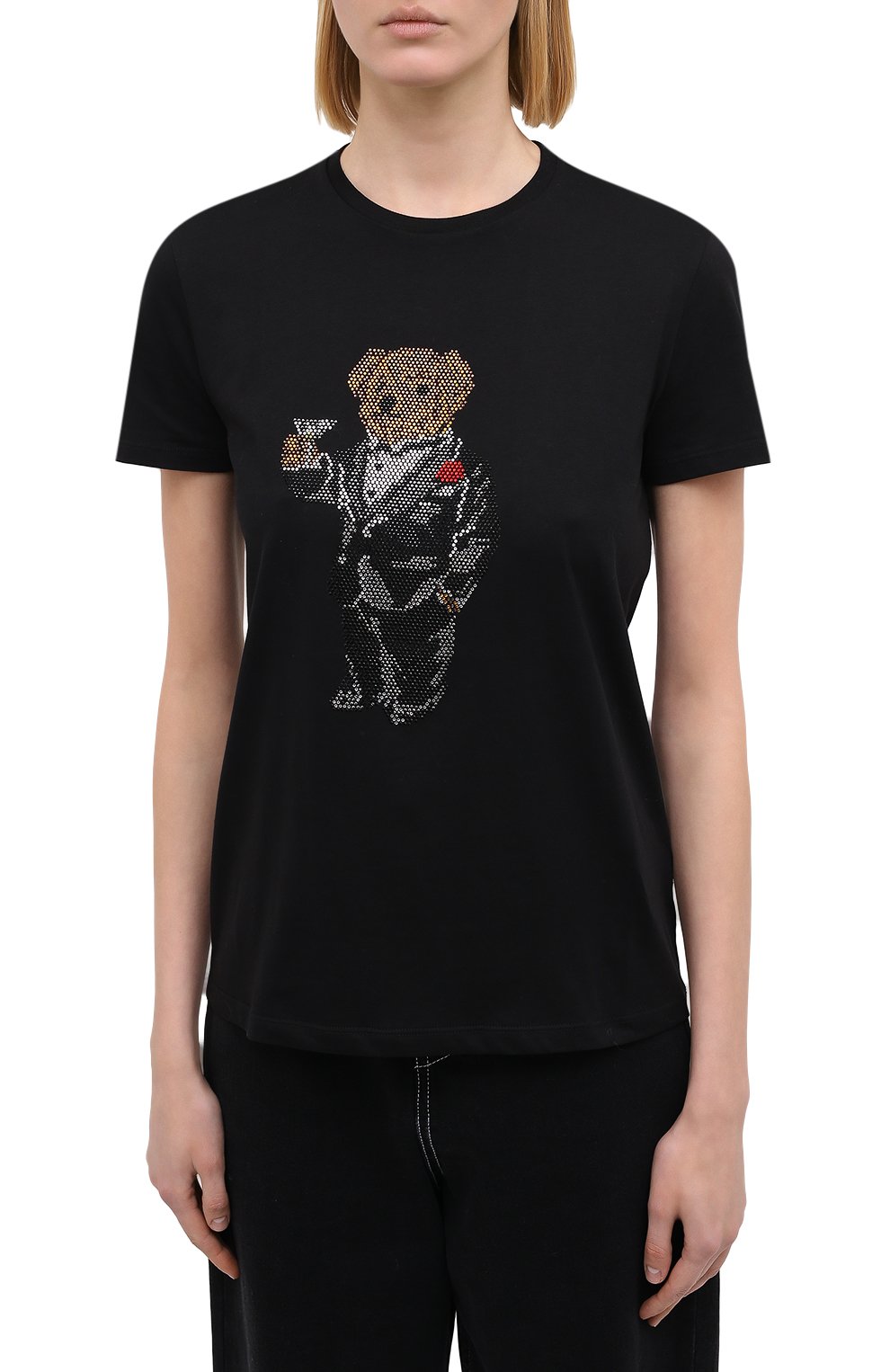 Хлопковая футболка RALPH LAUREN, арт. 290823132, фото 3