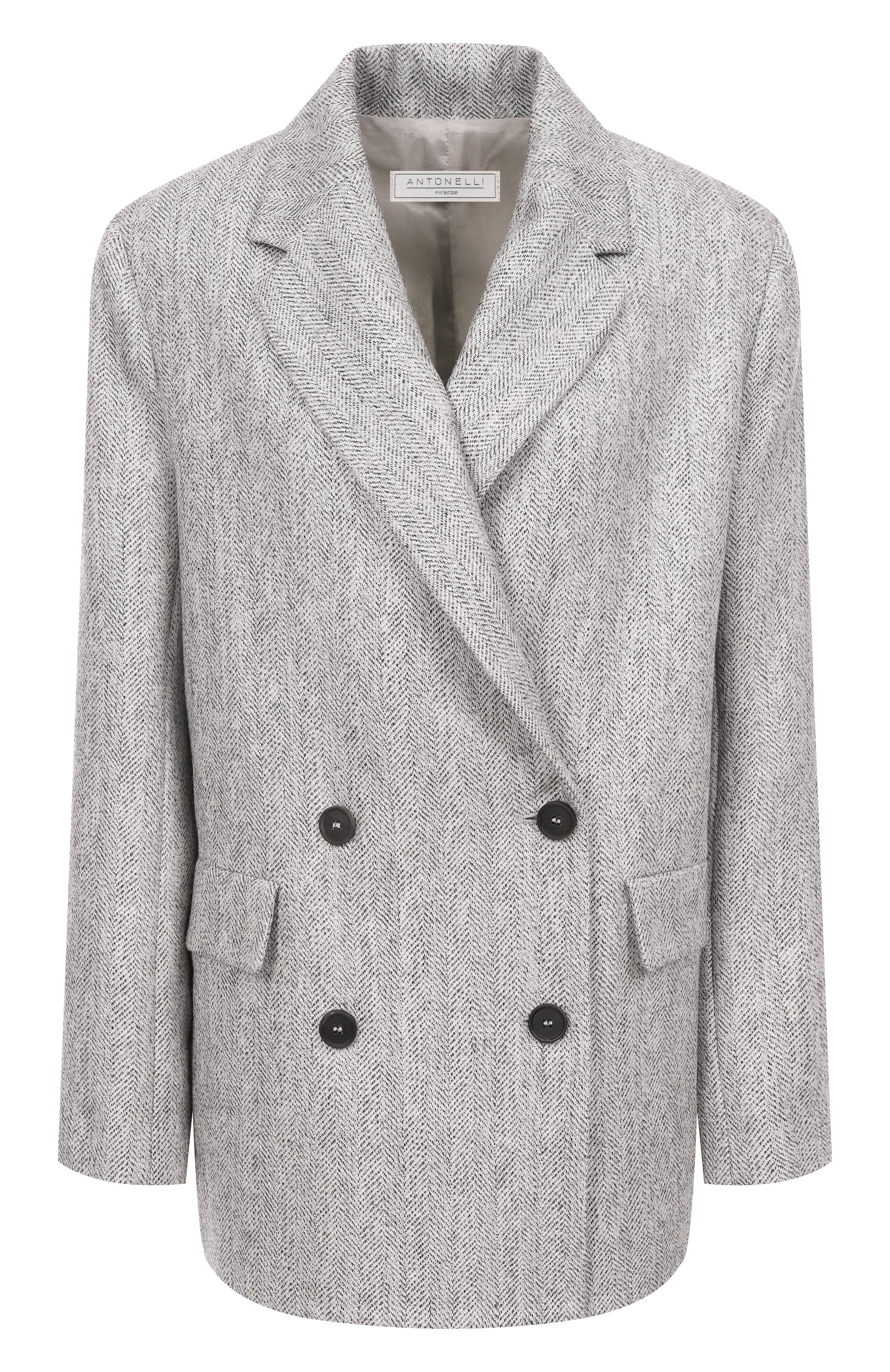 Жакет из шерсти и вискозы ANTONELLI FIRENZE, арт. M3452P/895C, фото 1