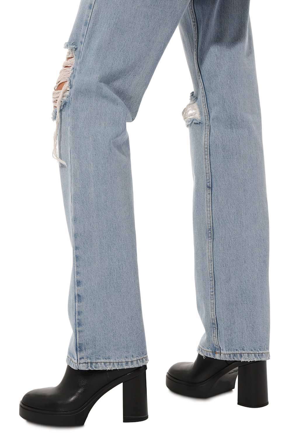 Кожаные ботильоны SANTONI, арт. WTAE70512HK2TLGA, фото 3