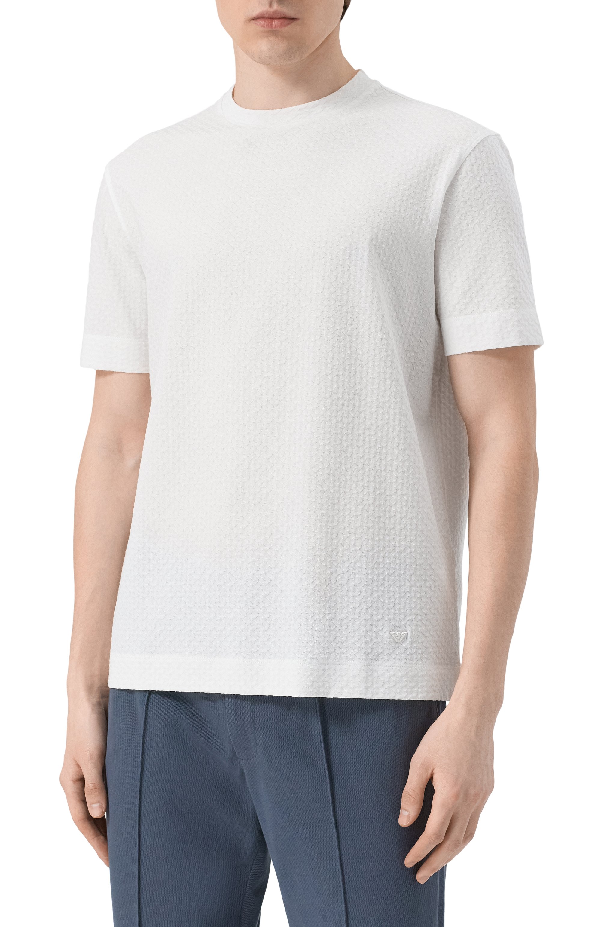 Хлопковая футболка EMPORIO ARMANI, арт. EM001289/AF10762, фото 3