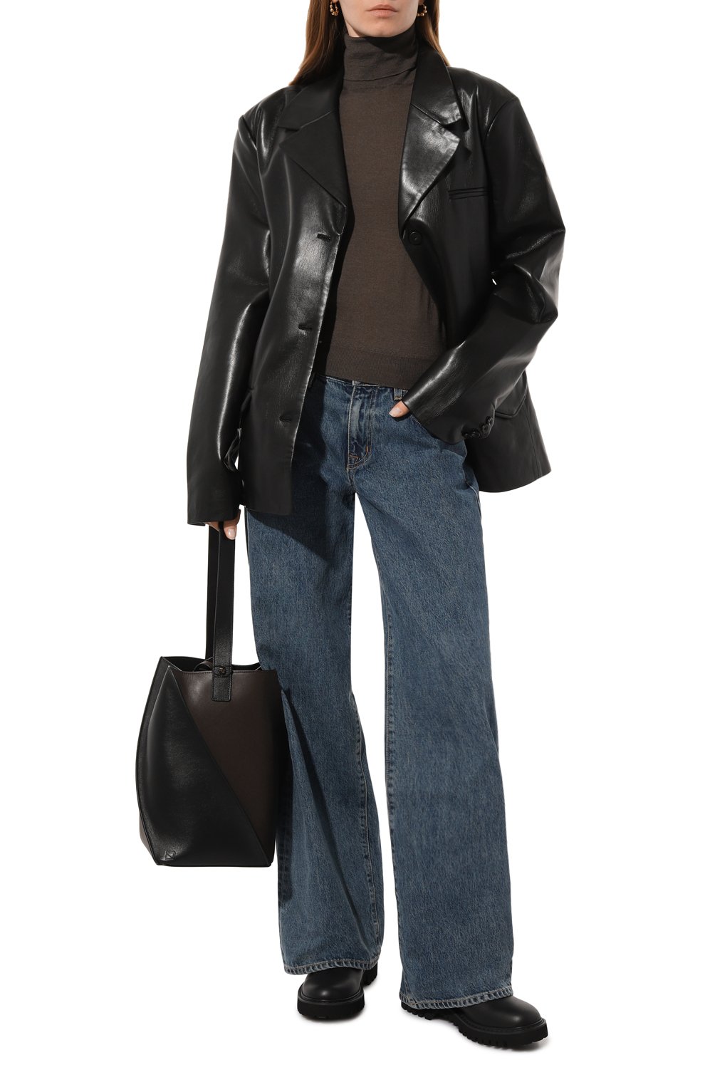 Комбинированные ботинки vlogo signature VALENTINO, арт. 3W2S0Q03HQZ, фото 2