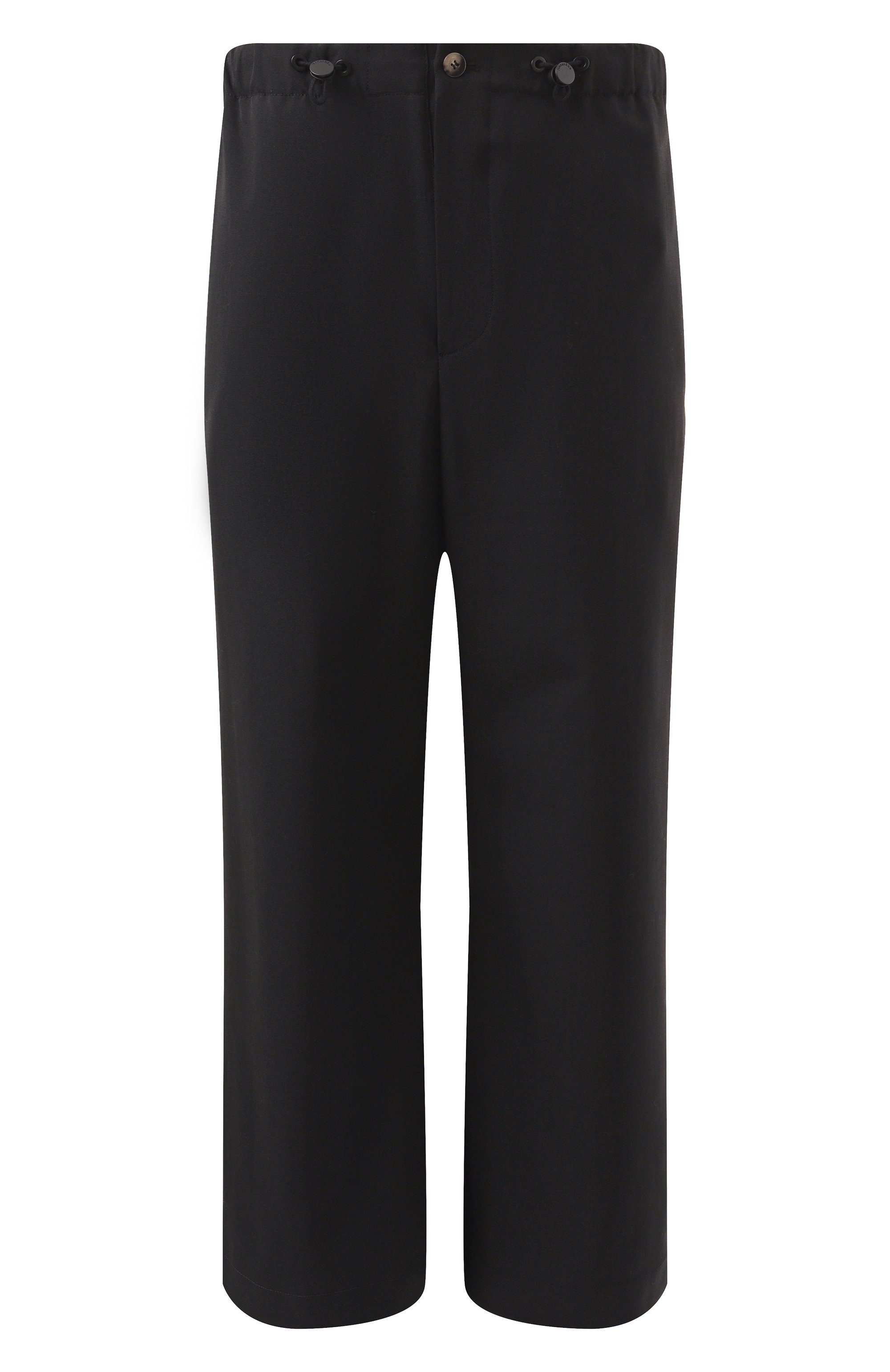 Брюки NANUSHKA черного цвета по цене 74650 руб., арт. NM24FWPA24599, фото 1 Брюки NANUSHKA, арт. NM24FWPA24599, фото 1