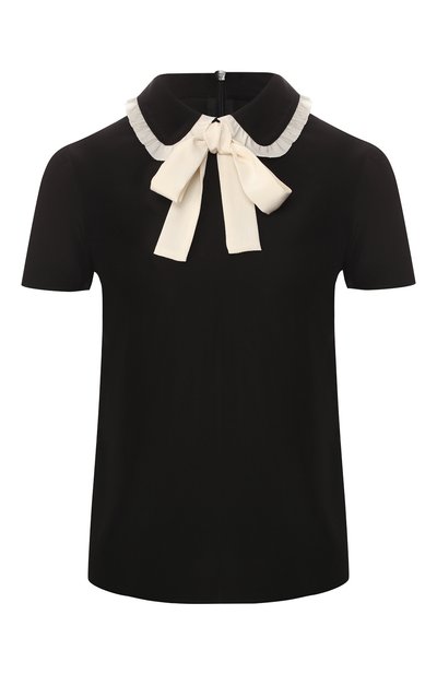 Женский шелковый топ REDVALENTINO, арт. RR3AA0U7/48P