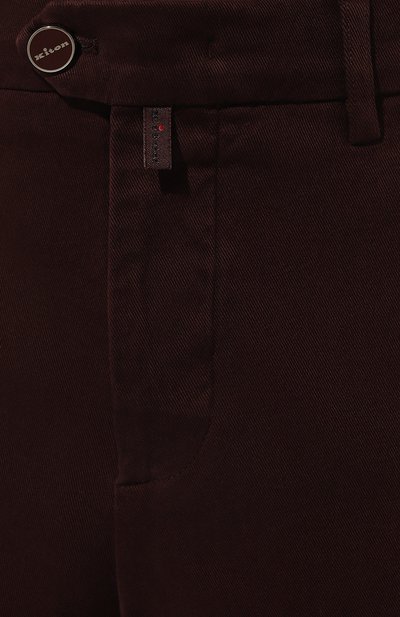 Хлопковые брюки KITON, арт. UFPPEK0100F16, фото 5