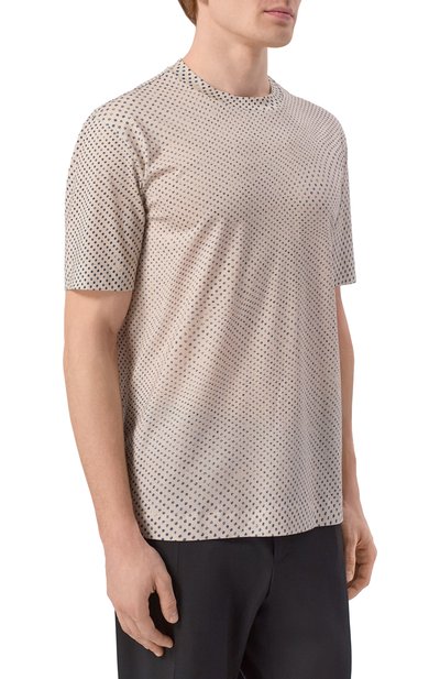 Футболка из лиоцелла и хлопка EMPORIO ARMANI, арт. EM005270/AF24857, фото 3