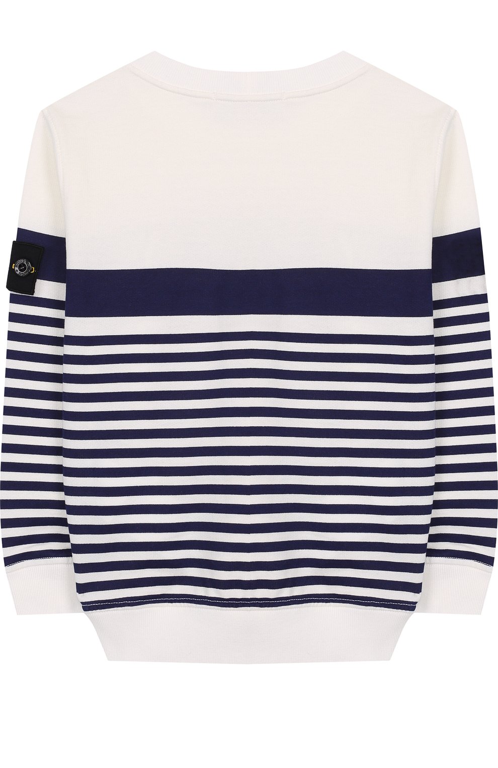 Хлопковый свитшот в полоску STONE ISLAND, арт. 681663443/6-8, фото 2