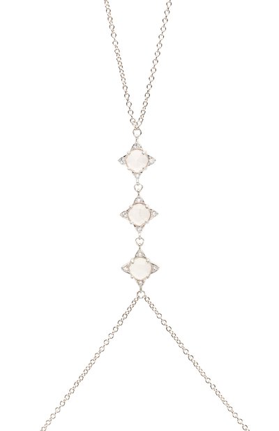 Цепочка на тело с розовым кварцем MOONKA, арт. tr-bc-qrz, фото 2