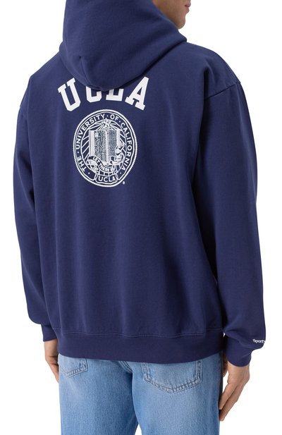 Хлопковое худи sporty & rich x ucla SPORTY AND RICH, арт. ST070615639BL107, фото 4