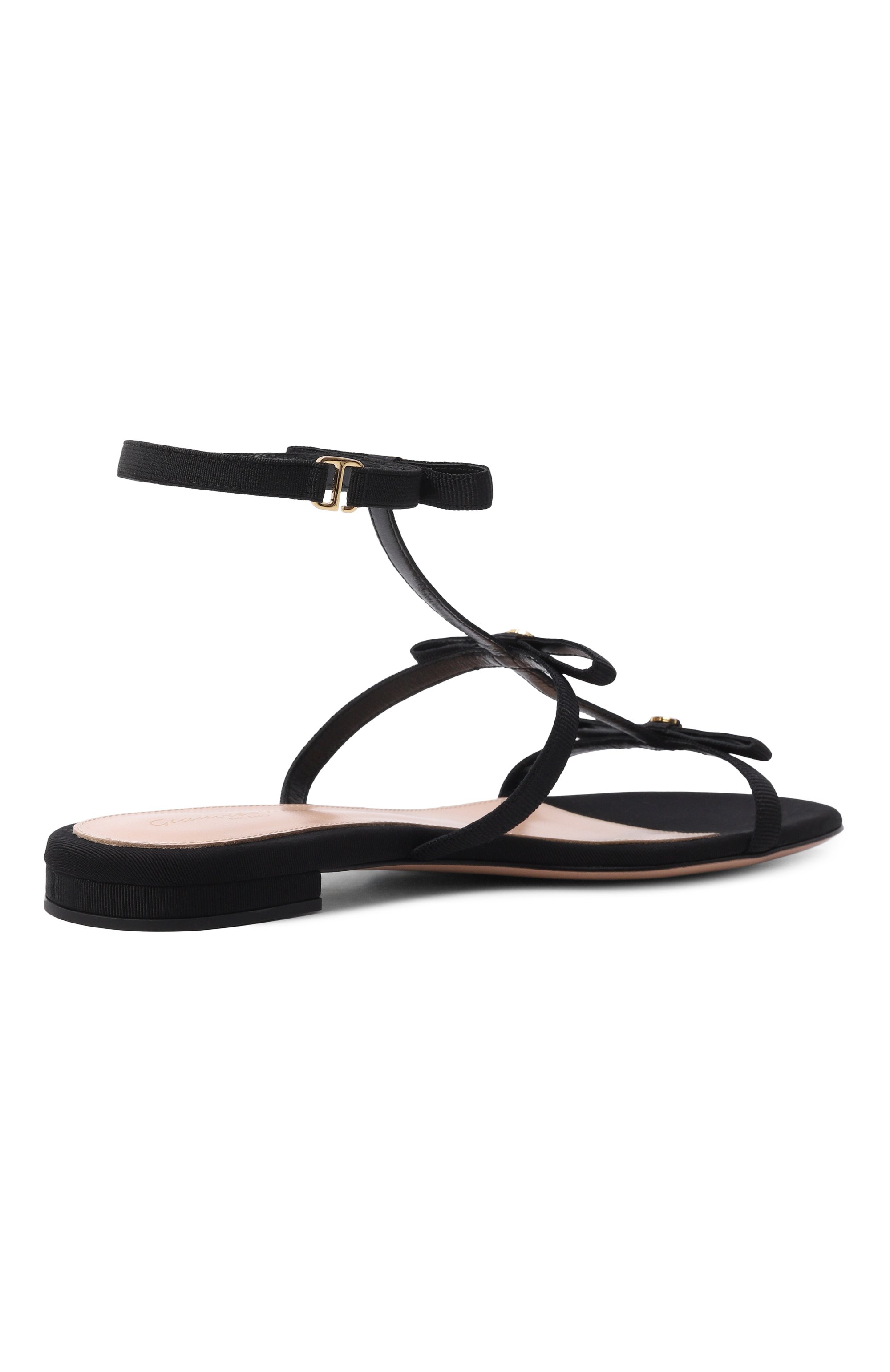 Текстильные сандалии malou GIANVITO ROSSI, арт. G32749.05RIC.GRTNER0, фото 5