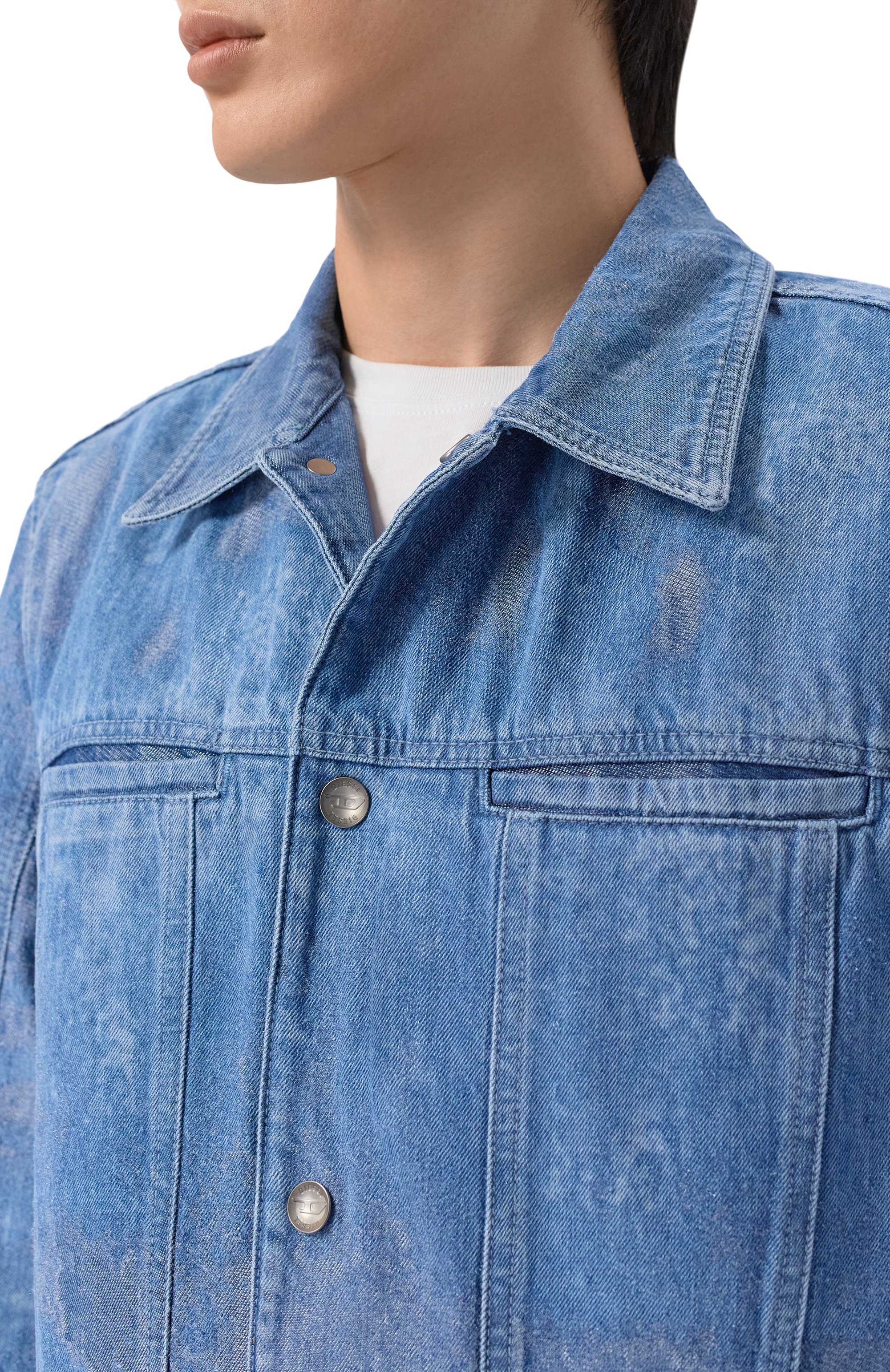 Джинсовая куртка DIESEL, арт. A23494/09P23, фото 5