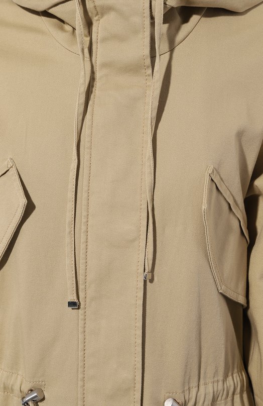 Хлопковая парка BOSS Orange Бежевый, фото 5