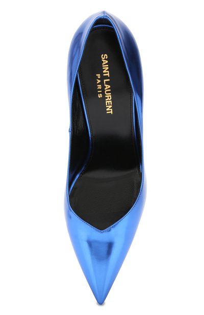 Кожаные туфли kiki SAINT LAURENT, арт. 578599/AAL00, фото 5