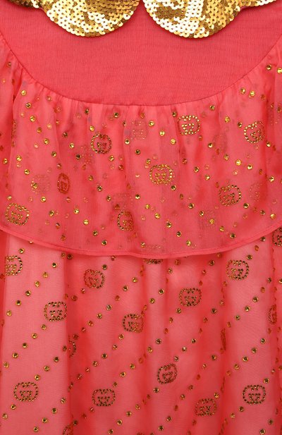 Шелковое платье GUCCI, арт. 662563/ZAHBD, фото 3