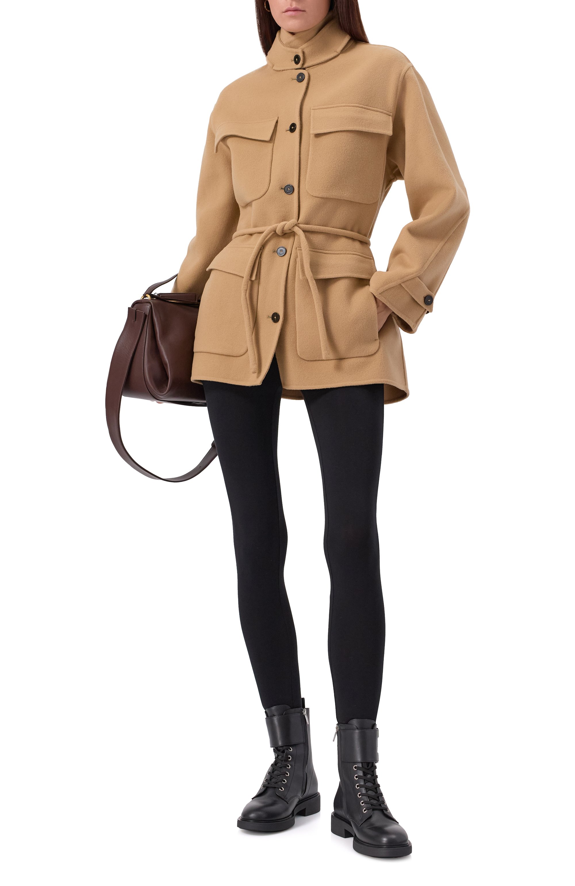 Кожаные ботинки GIANVITO ROSSI, арт. G73263.20G0M.CLNNER0, фото 3