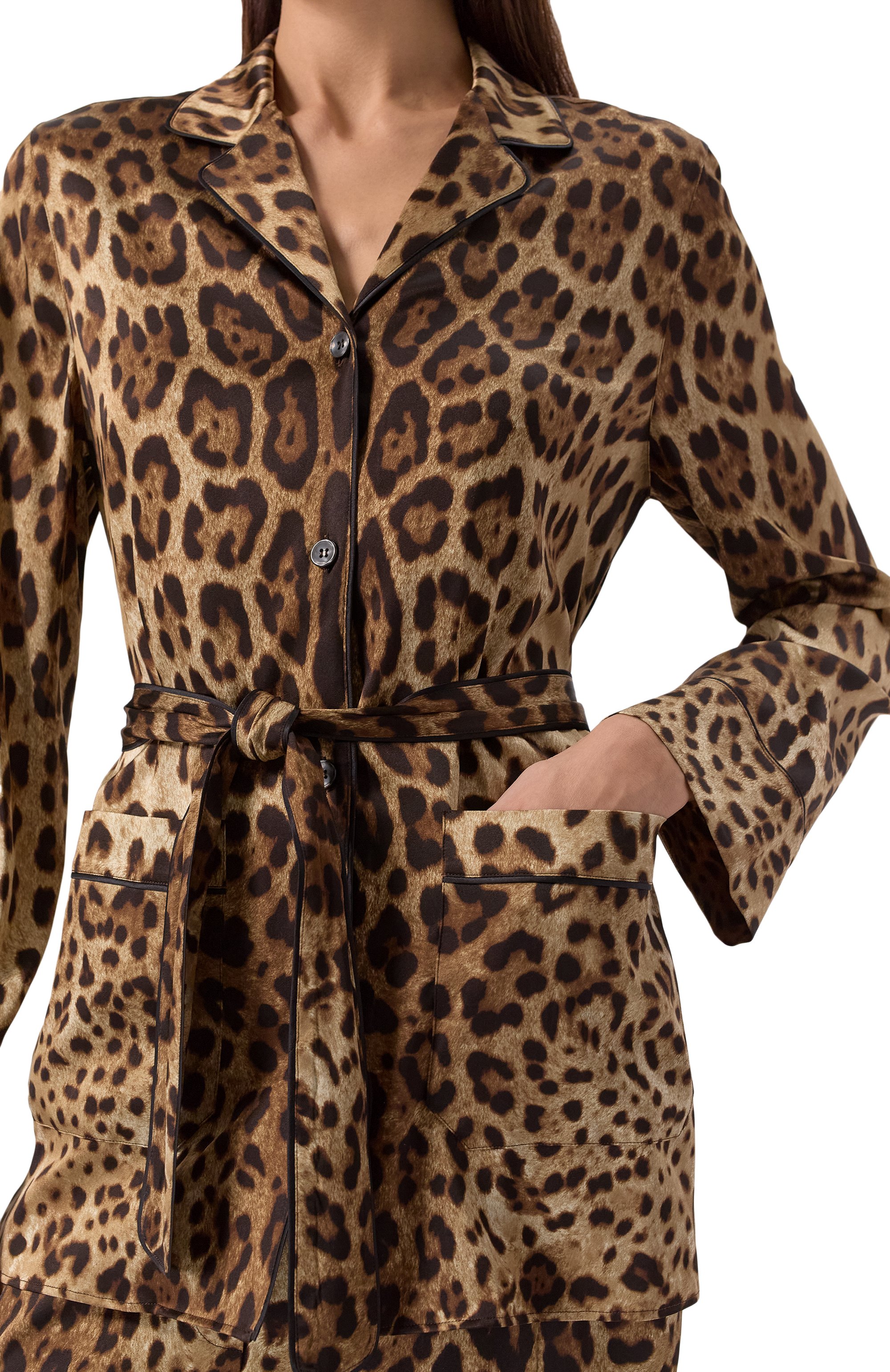 Шелковая блузка DOLCE & GABBANA, арт. F5I89T/FSAXY, фото 5