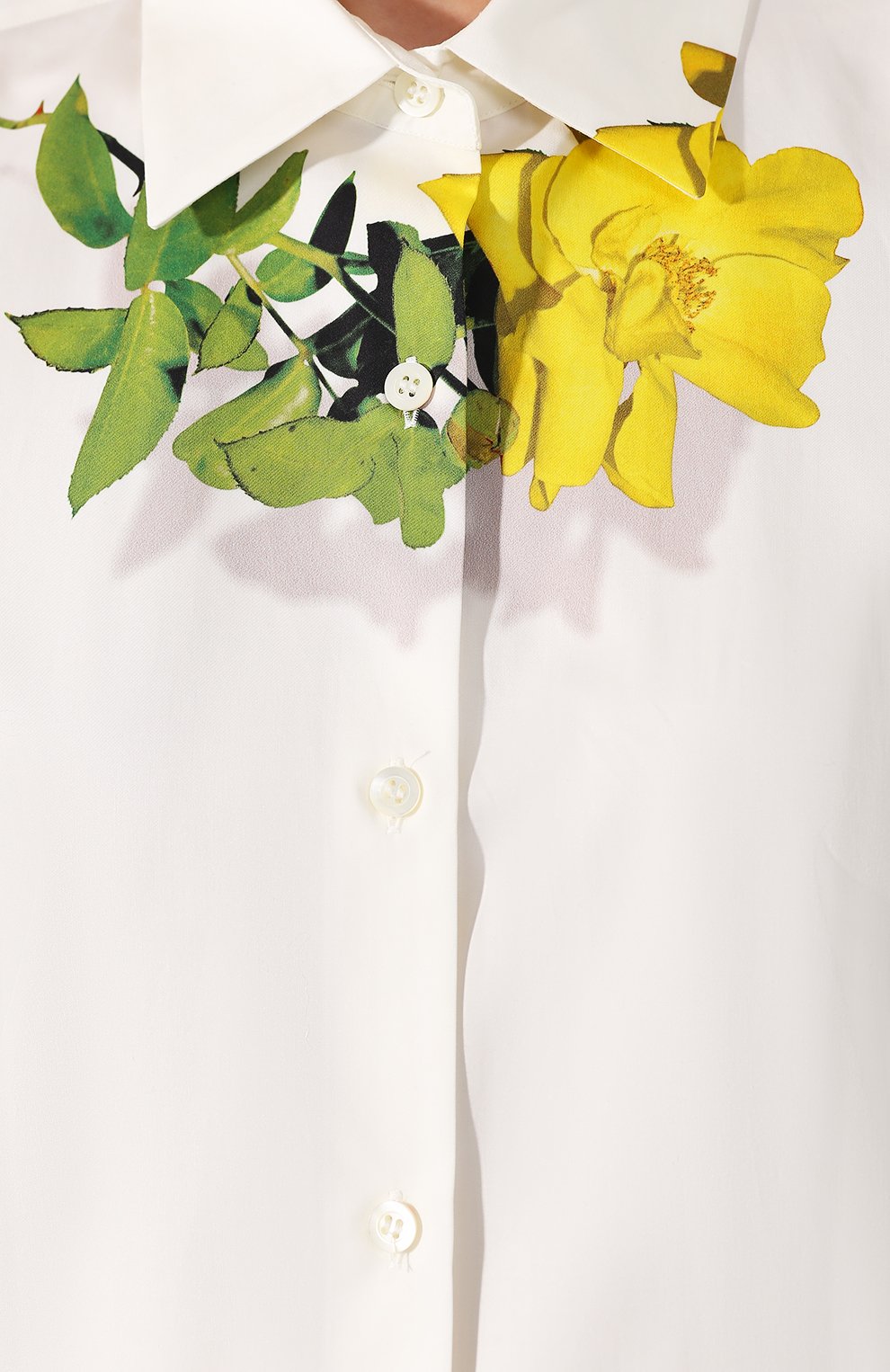 Хлопковая рубашка DRIES VAN NOTEN, арт. 192-10742-8416, фото 5