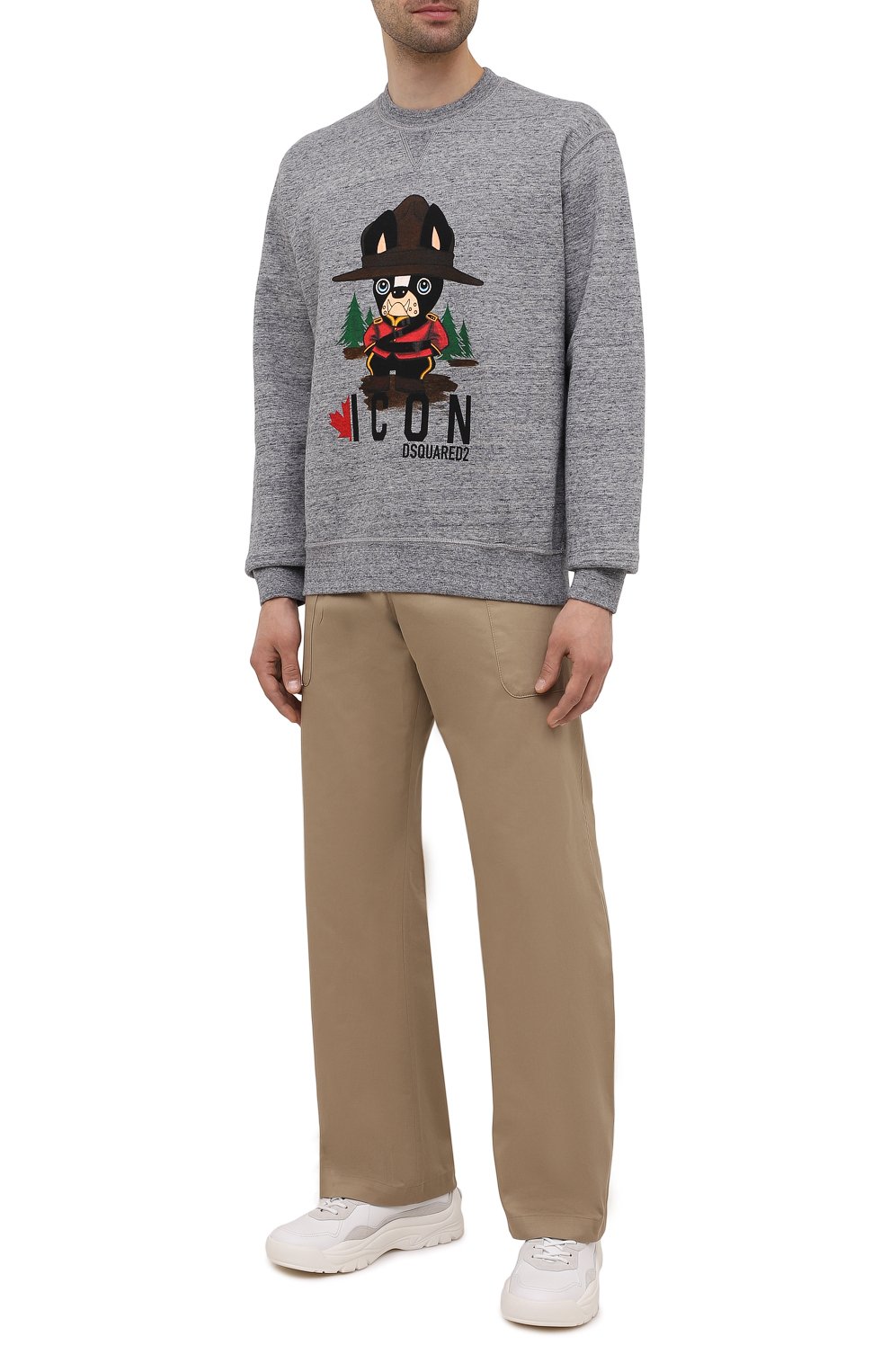 Хлопковый свитшот DSQUARED2, арт. S79GU0047/S25477, фото 2