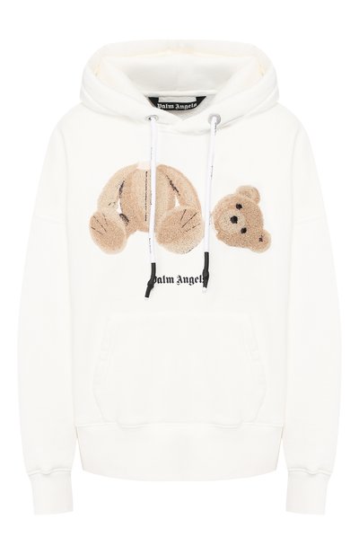 Женский хлопковое худи PALM ANGELS, арт. PWBB023S20FLE0010360