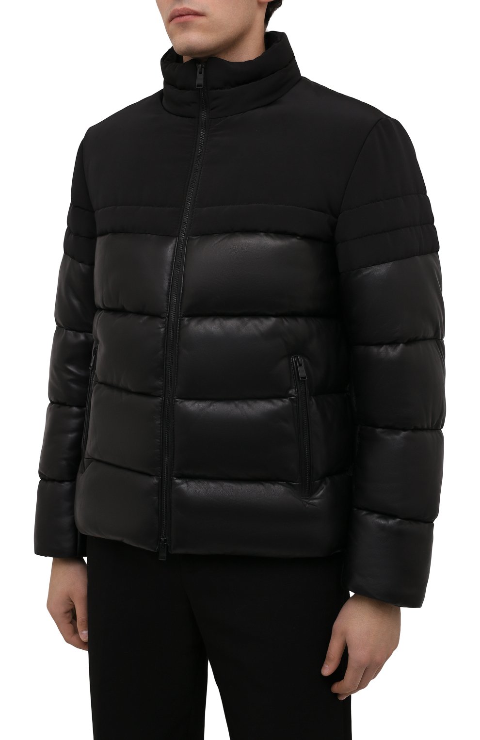 Кожаная куртка BOSS, арт. 50456301, фото 3