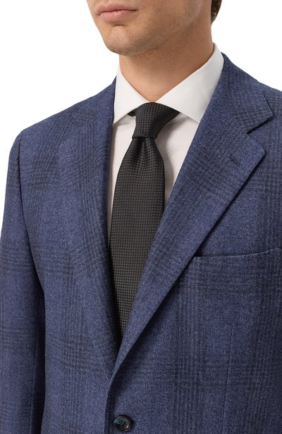 Мужской шелковый галстук KITON, арт. UCRVKPC03M19