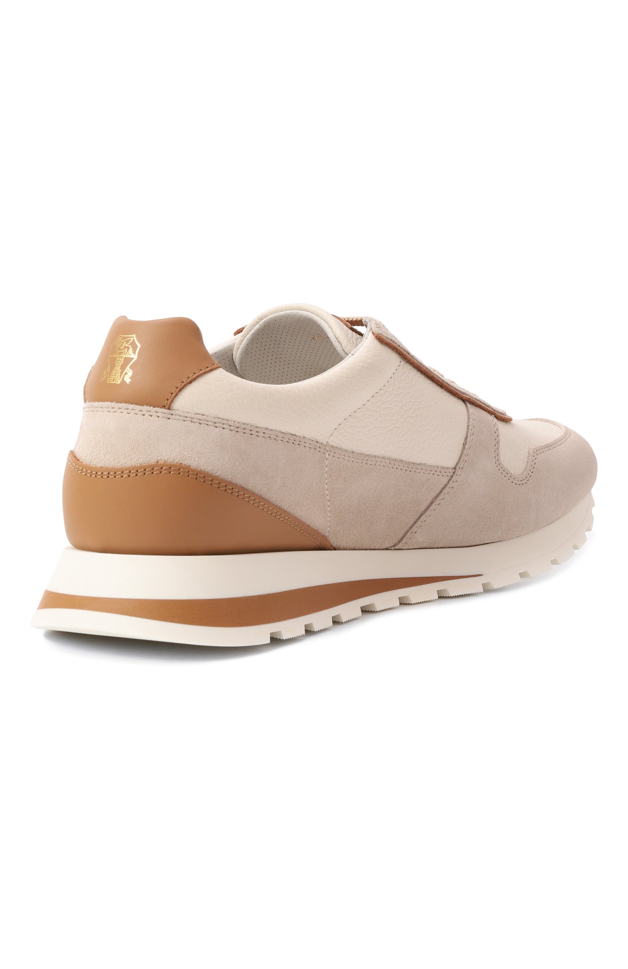 Кожаные кроссовки BRUNELLO CUCINELLI, арт. MZUESLA289, фото 5