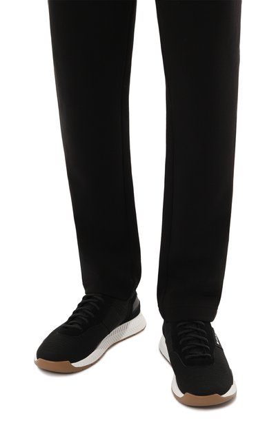 Текстильные кроссовки BOSS, арт. 50498245, фото 3