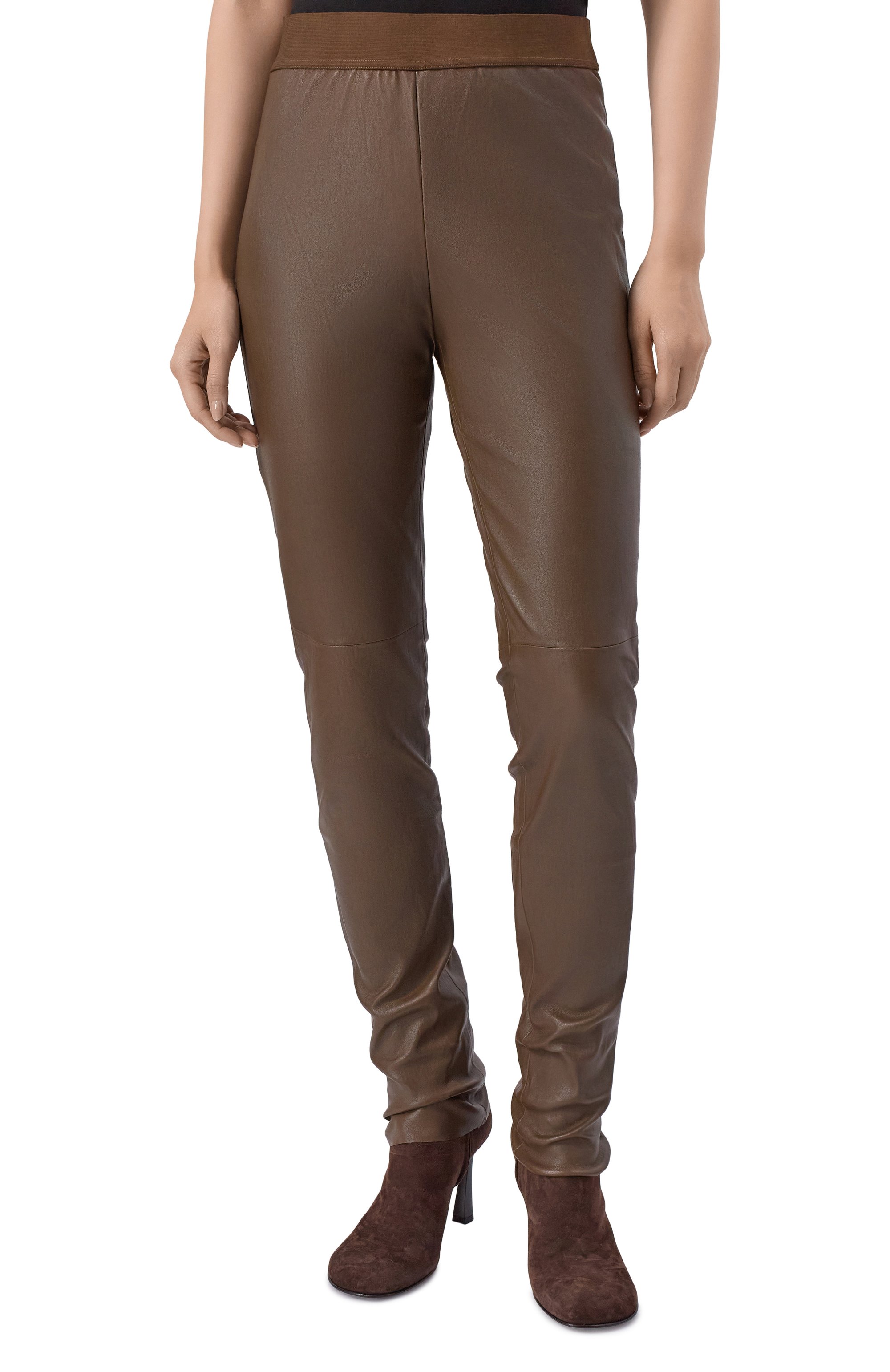 Кожаные легинсы UMA WANG, арт. UW3031, фото 3