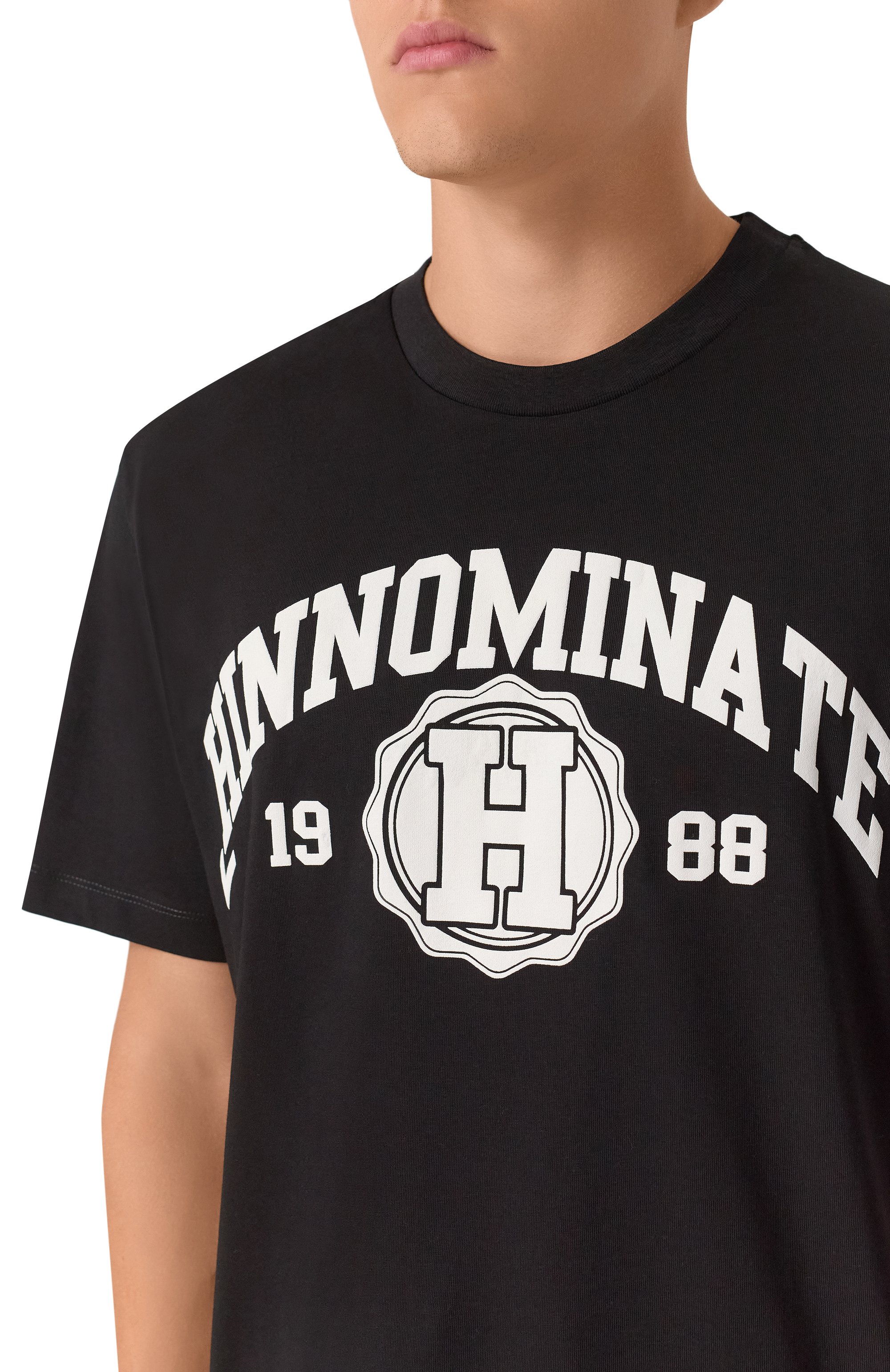 Хлопковая футболка HINNOMINATE, арт. HMABM01432, фото 5