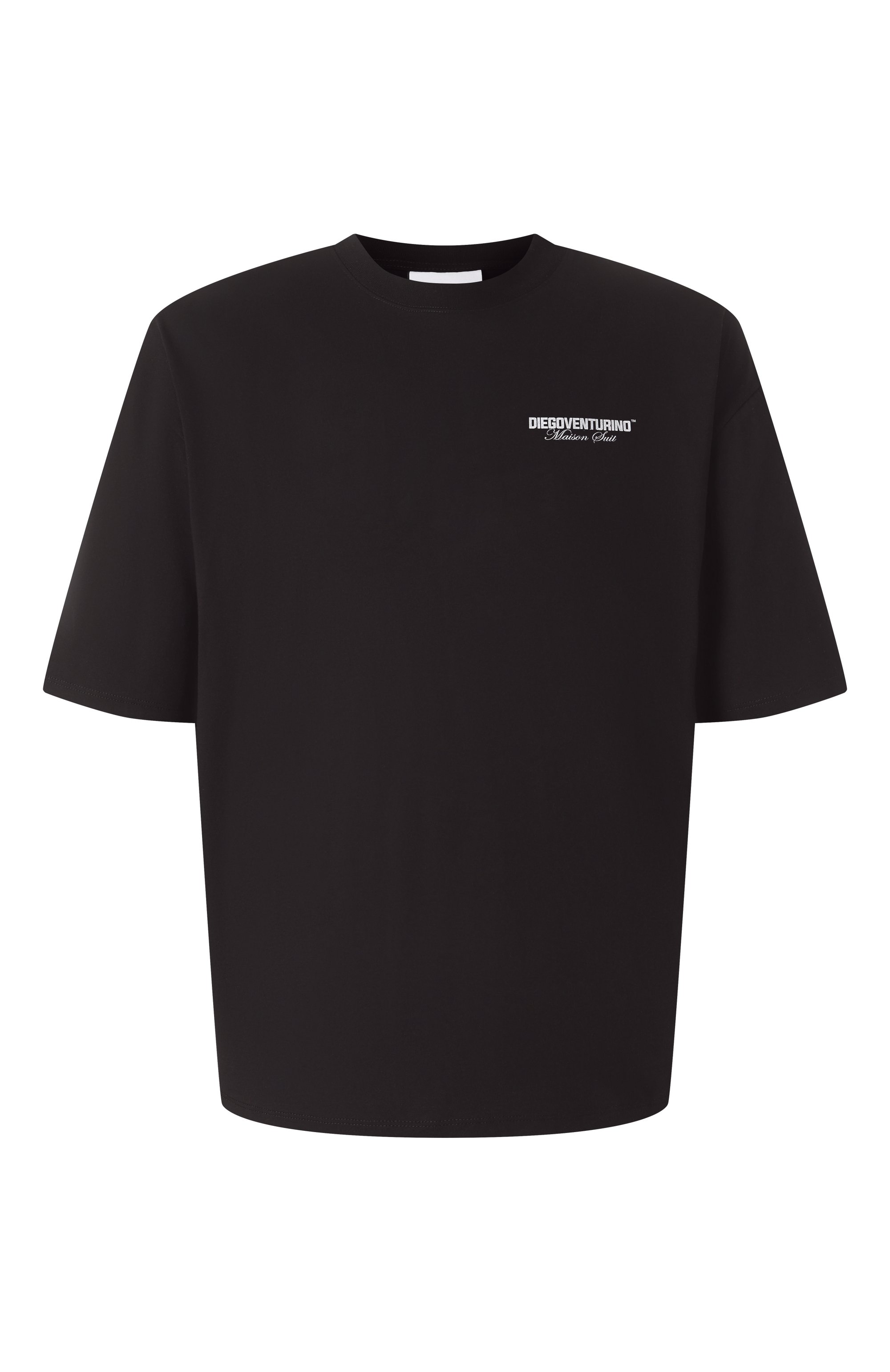 Хлопковая футболка DIEGO VENTURINO, арт. DVTS0L0G0, фото 1