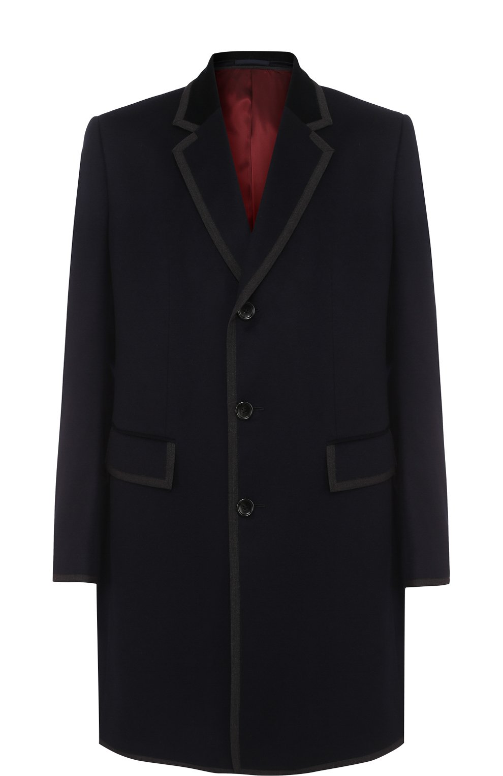 Однобортное пальто из смеси шерсти и кашемира GUCCI, арт. 473731/Z5311, фото 1