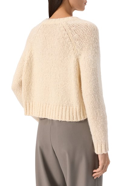 Свитер из хлопка и шерсти WEEKEND MAX MARA, арт. AL0A, фото 4