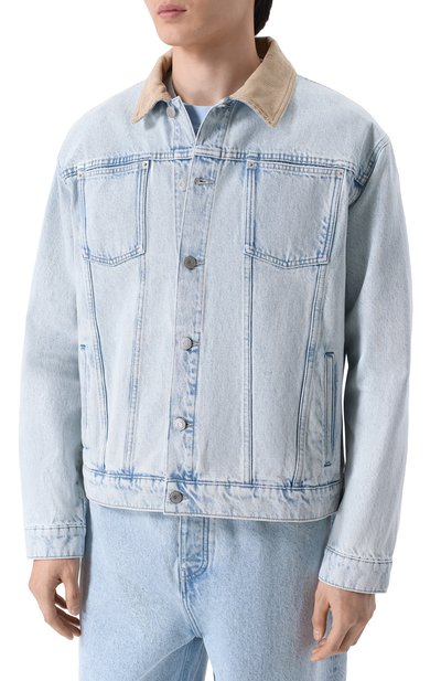 Джинсовая куртка DROLE DE MONSIEUR, арт. PERM-JT256-C0123-LBE, фото 3