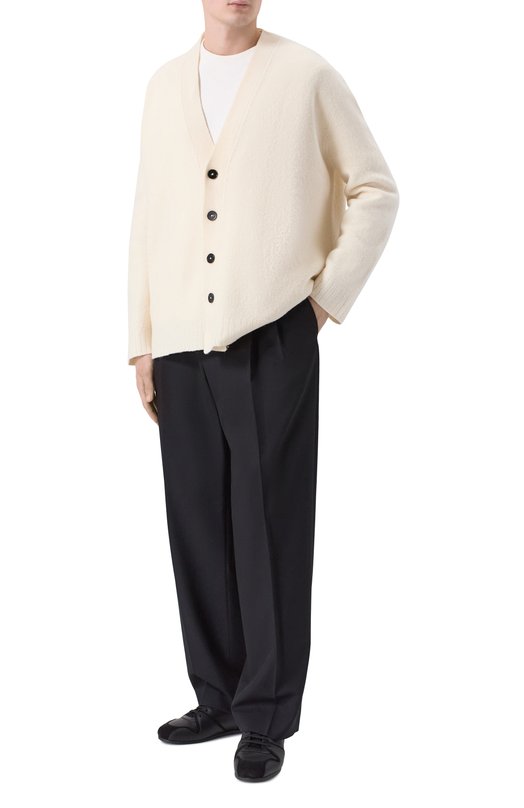 Кожаные кеды Moschino MB15021G00/GAA Чёрный  MB15021G00/GAA Фото 2