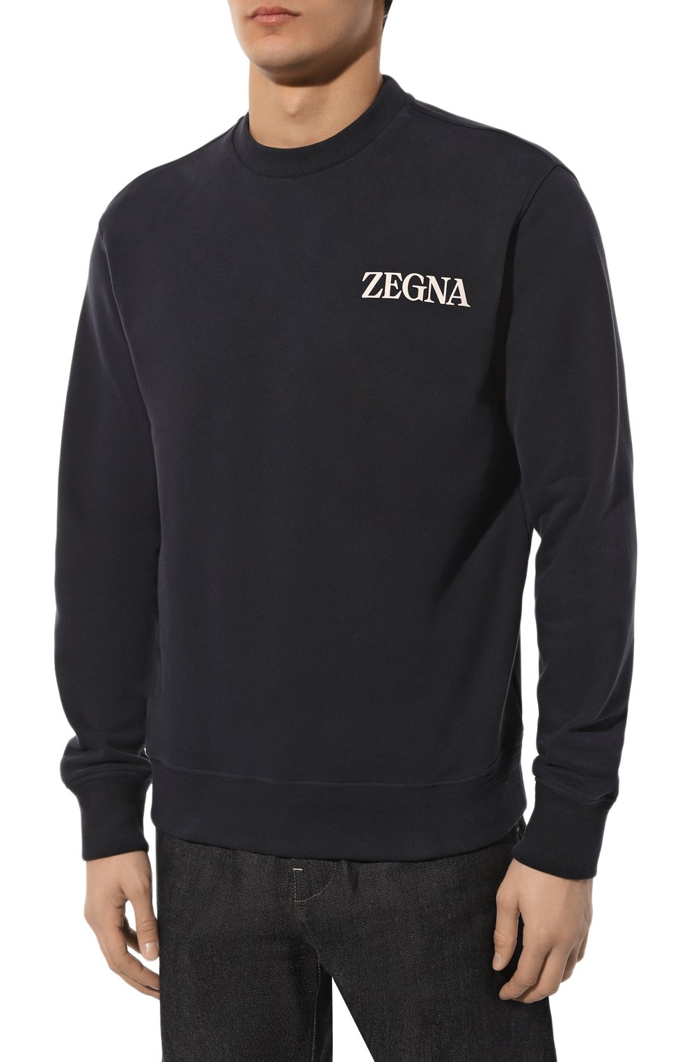 Хлопковый свитшот ZEGNA, арт. UC522A6/C872, фото 3