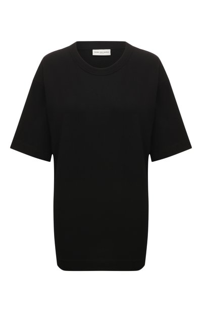 Женская хлопковая футболка DRIES VAN NOTEN, арт. 011102-8600