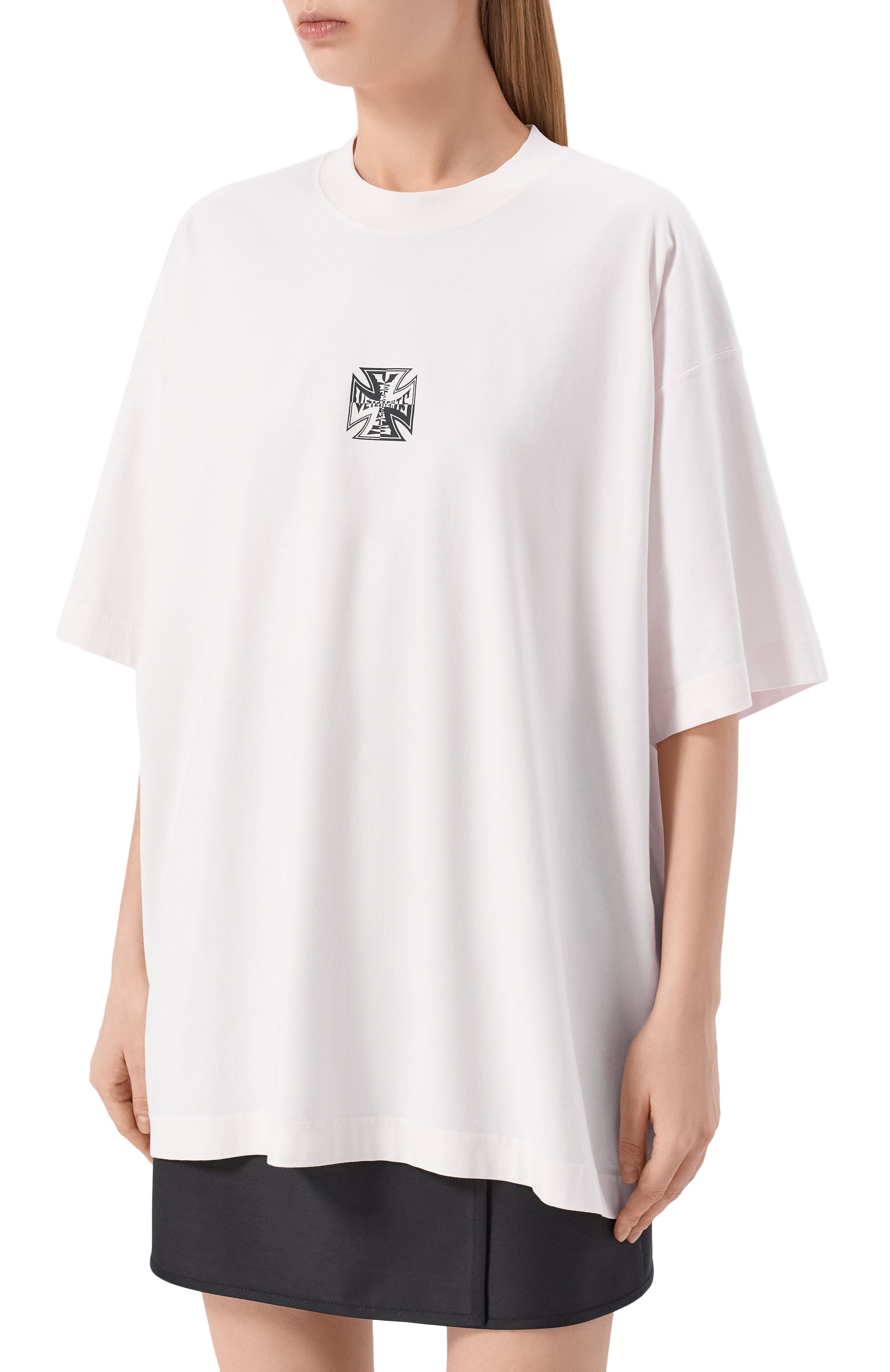 Хлопковая футболка VETEMENTS, арт. ME76TR168V/1200 LIGHT JERSEY, фото 6