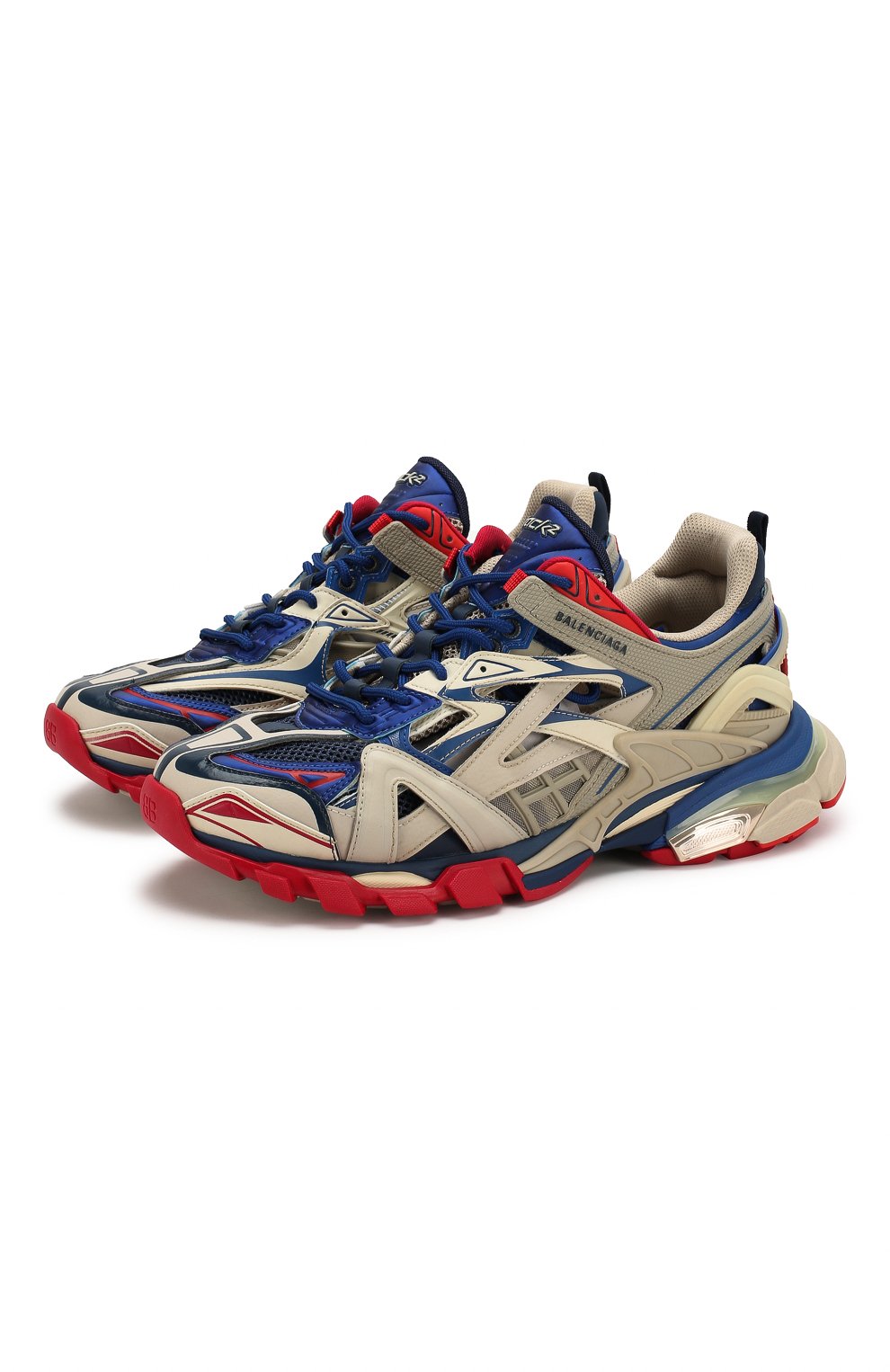 Комбинированные кроссовки track.2 BALENCIAGA, арт. 568614/W2GN2, фото 1