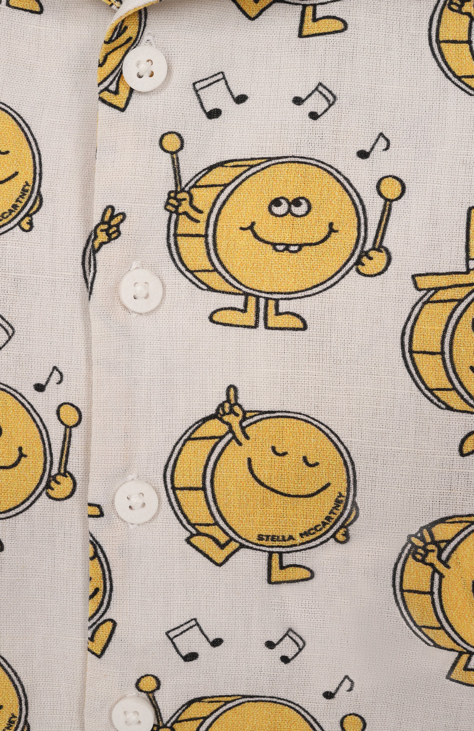 Рубашка из хлопка и льна STELLA MCCARTNEY, арт. TY5501, фото 3