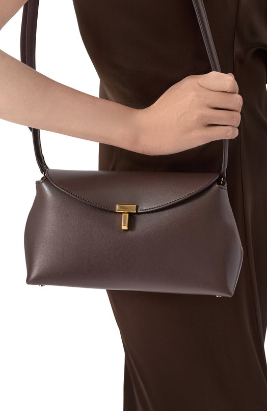 Клатч T-Lock TOTEME 244-WAL950-LE0025 Коричневый  244-WAL950-LE0025 Фото 2